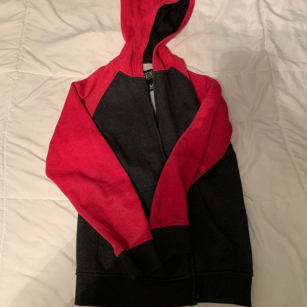 Zip up hoodie